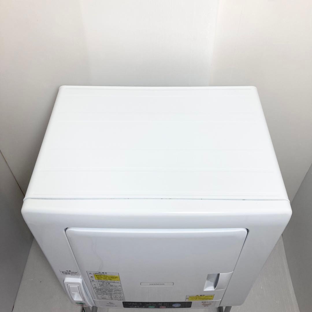 美品 日立 衣類乾燥機 DE-N60WV 2019年製 ピュアホワイト