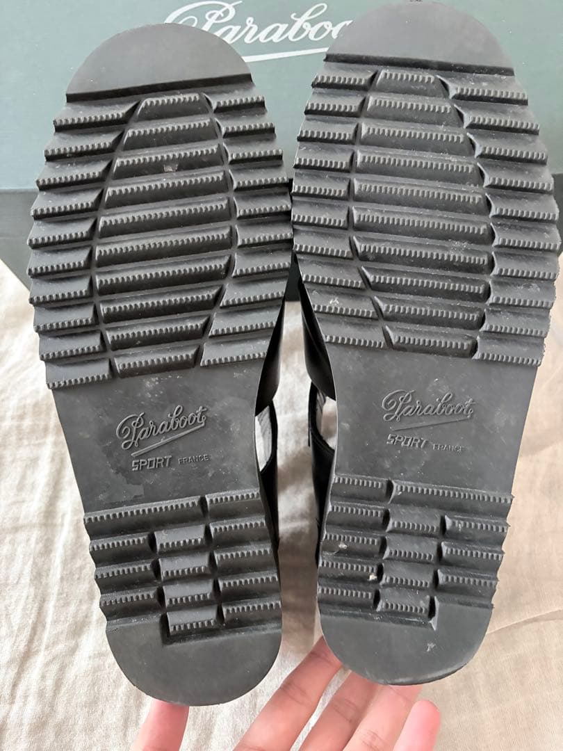 Paraboot パシフィック　黒　SIZE41