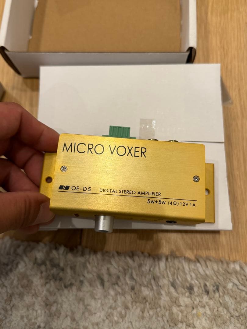 MICRO VOXER OE-D5 デジタルステレオアンプ