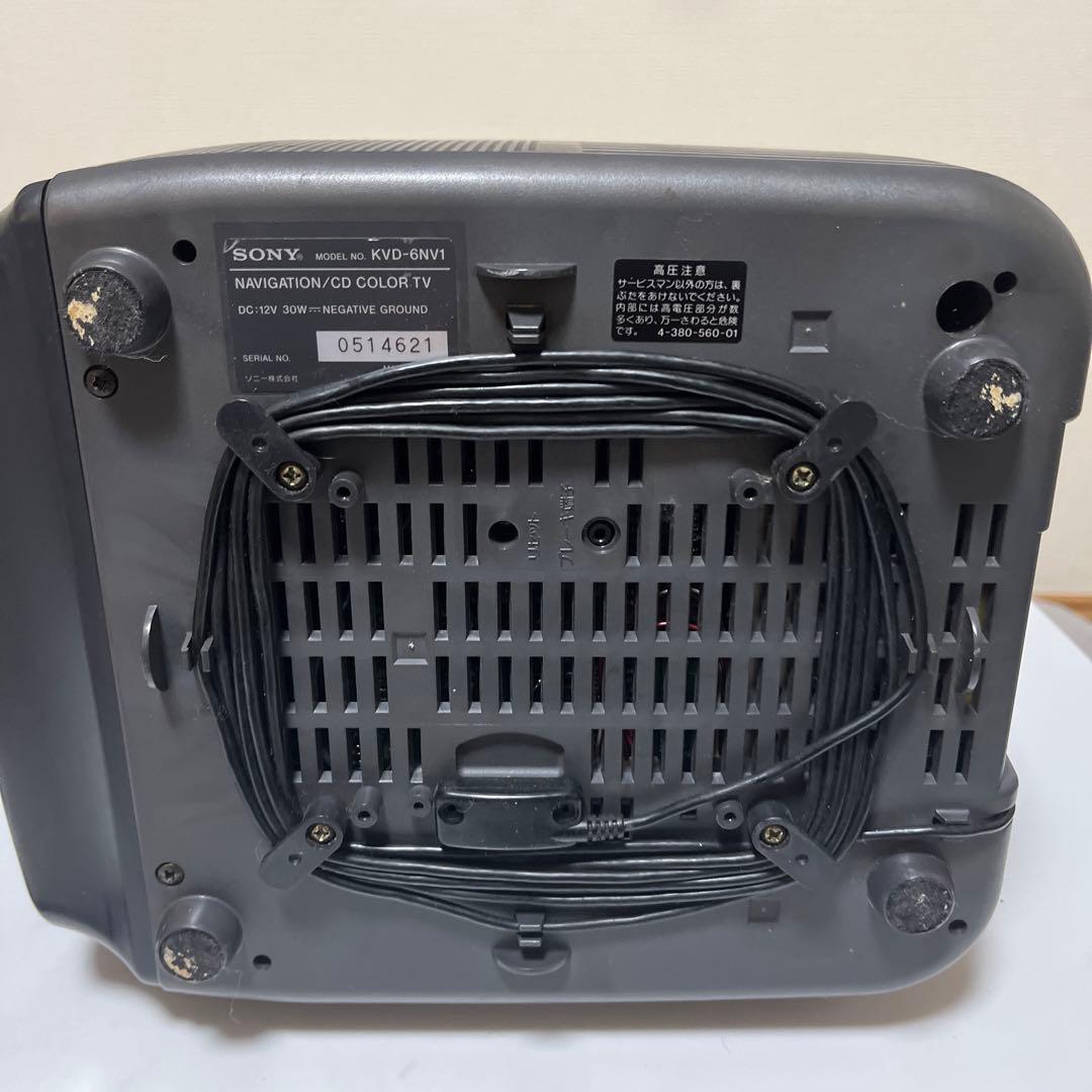 Sony KVD-6NV1 トリニトロン ブラウン管テレビ レトロ 6インチ