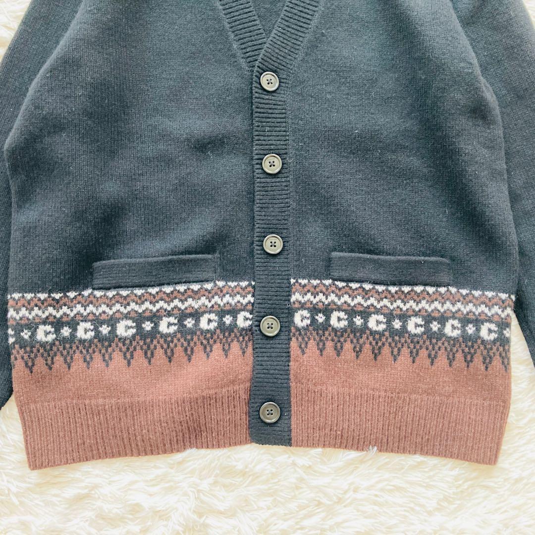 【美品】COACH コーチオーバーサイズド カーディガン アルパカ使用 Mサイズ