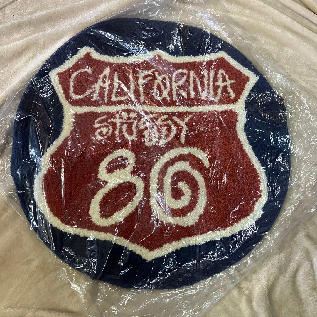 ラ*り様 タグ付き☆未使用保管品　STUSSY ラグマット G1950 「86」