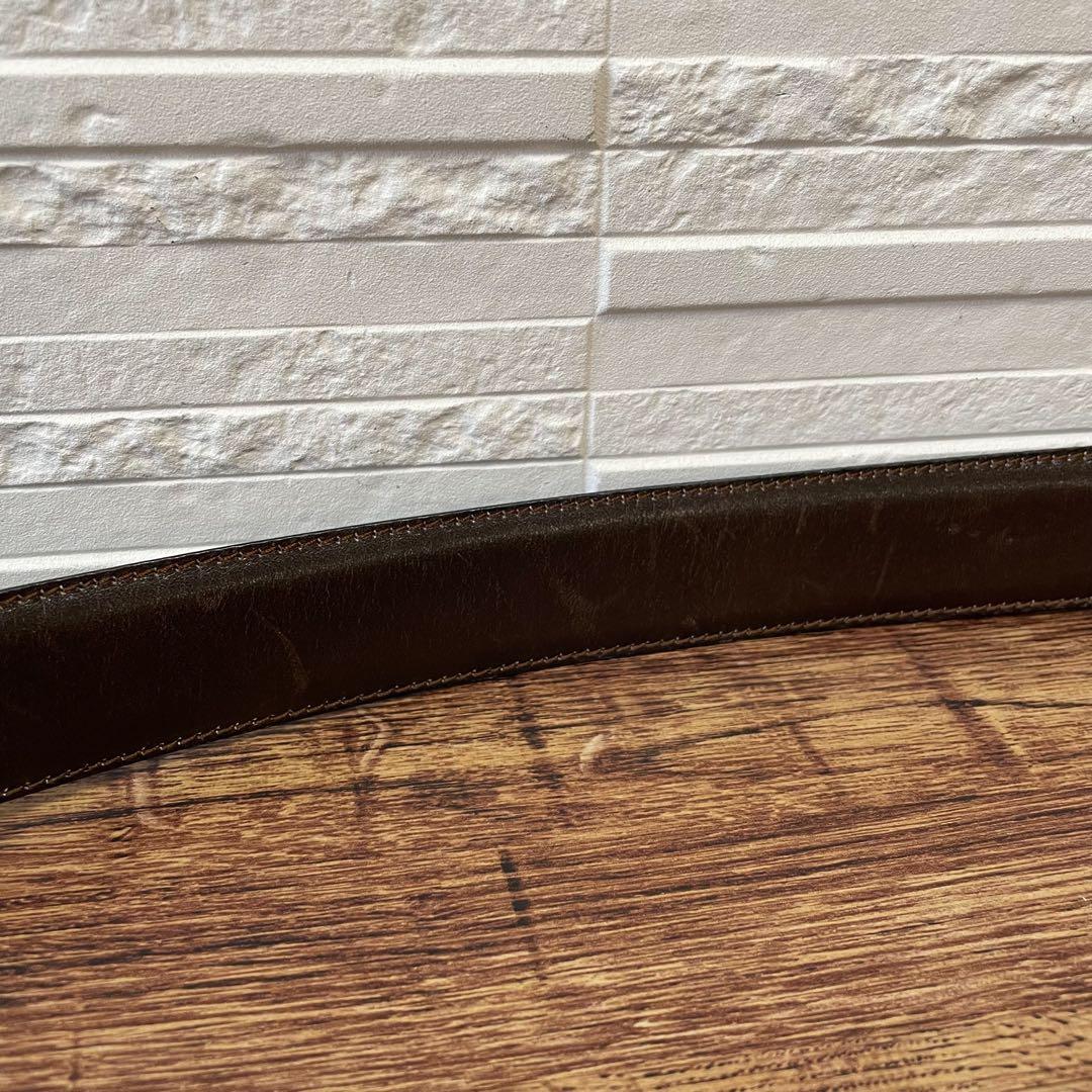 セリーヌ トリオンフ バックル ゴールド金具 レザー ベルト ブラック