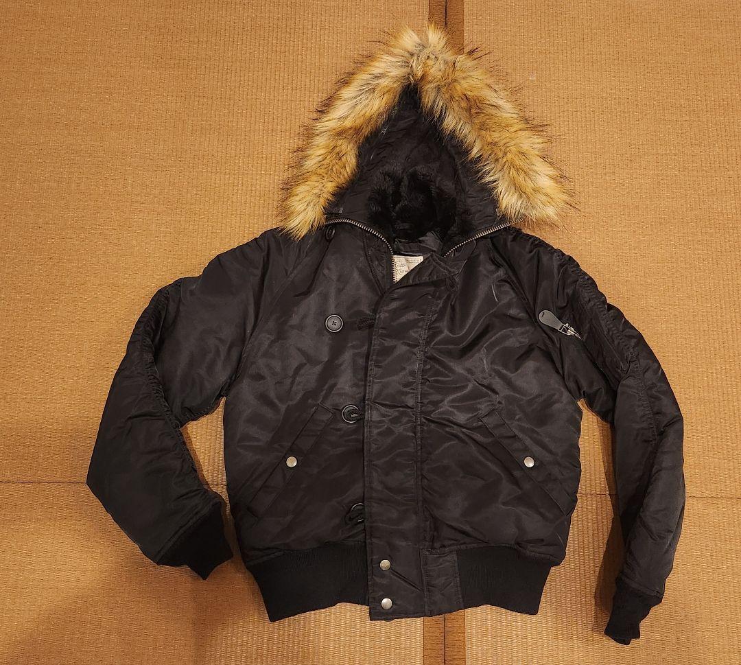 極美品 AVIREX N-2B ブラック　M NO.6152176