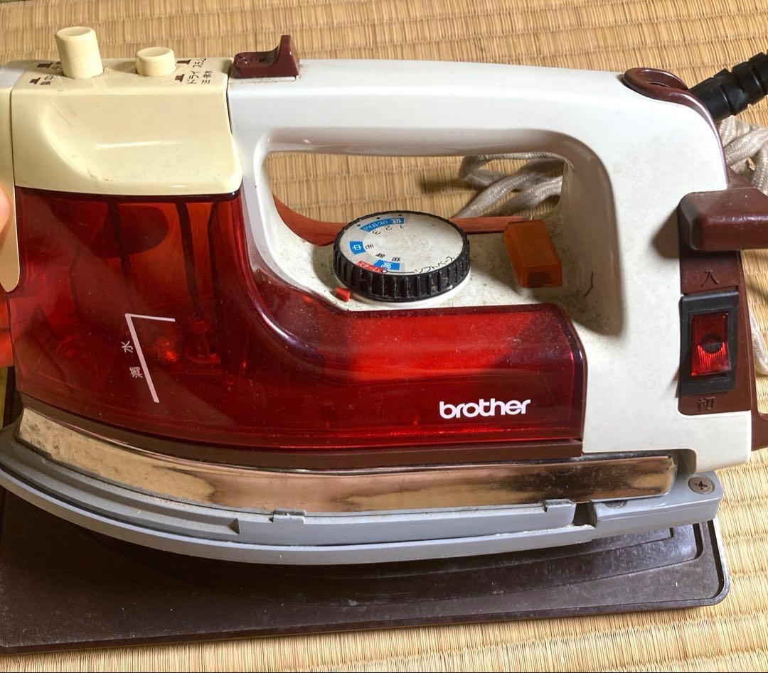 brother スチームアイロン HI-310 昭和レトロ　ジャンク品