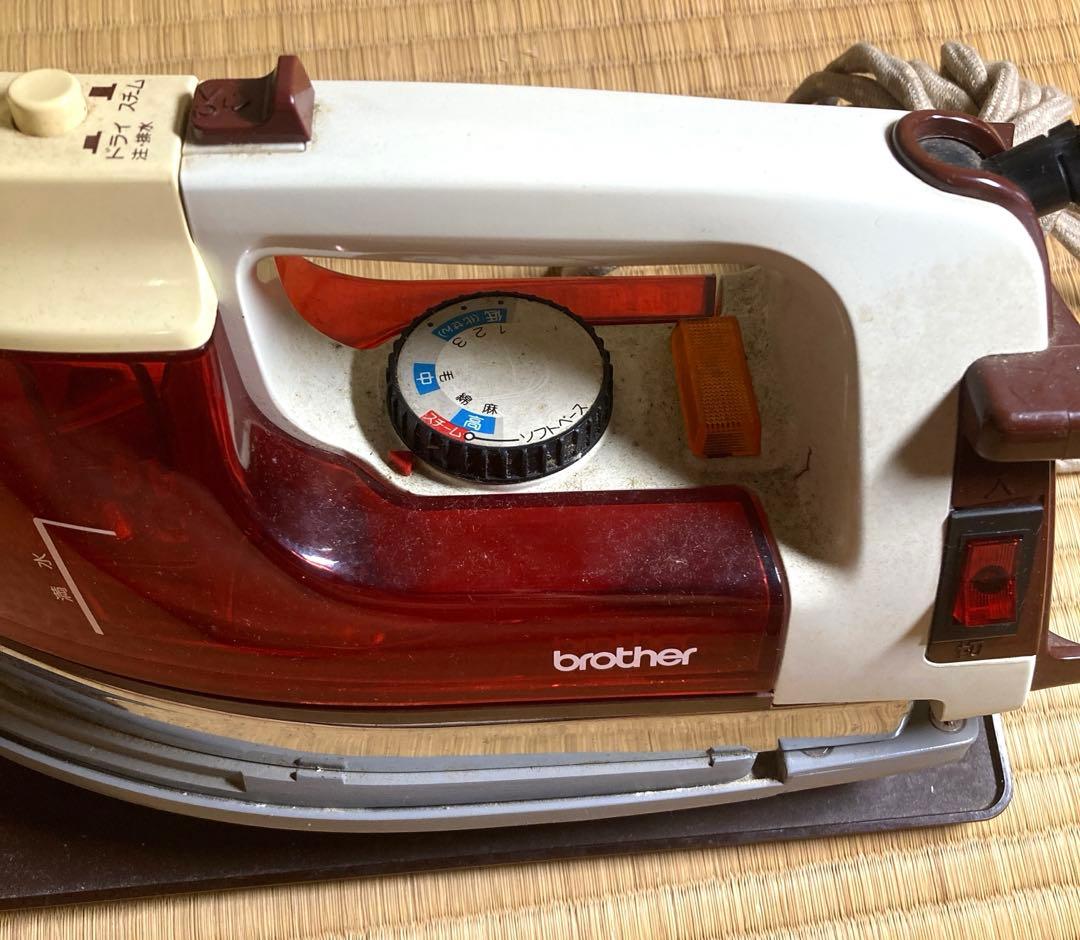 brother スチームアイロン HI-310 昭和レトロ　ジャンク品