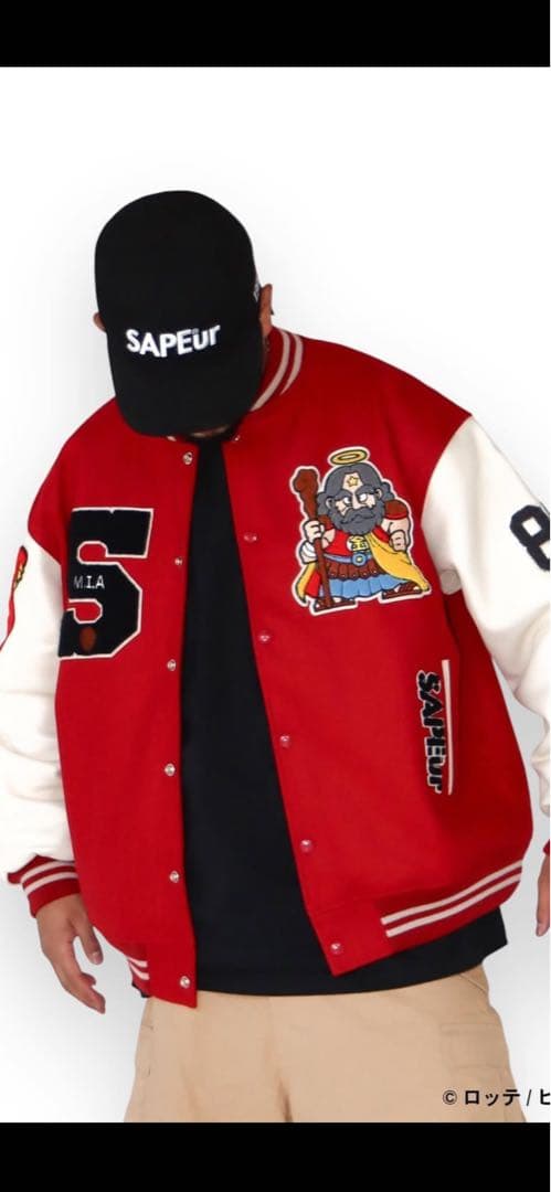 値下げ不可　SAPEur ビックリマン　スタジャン