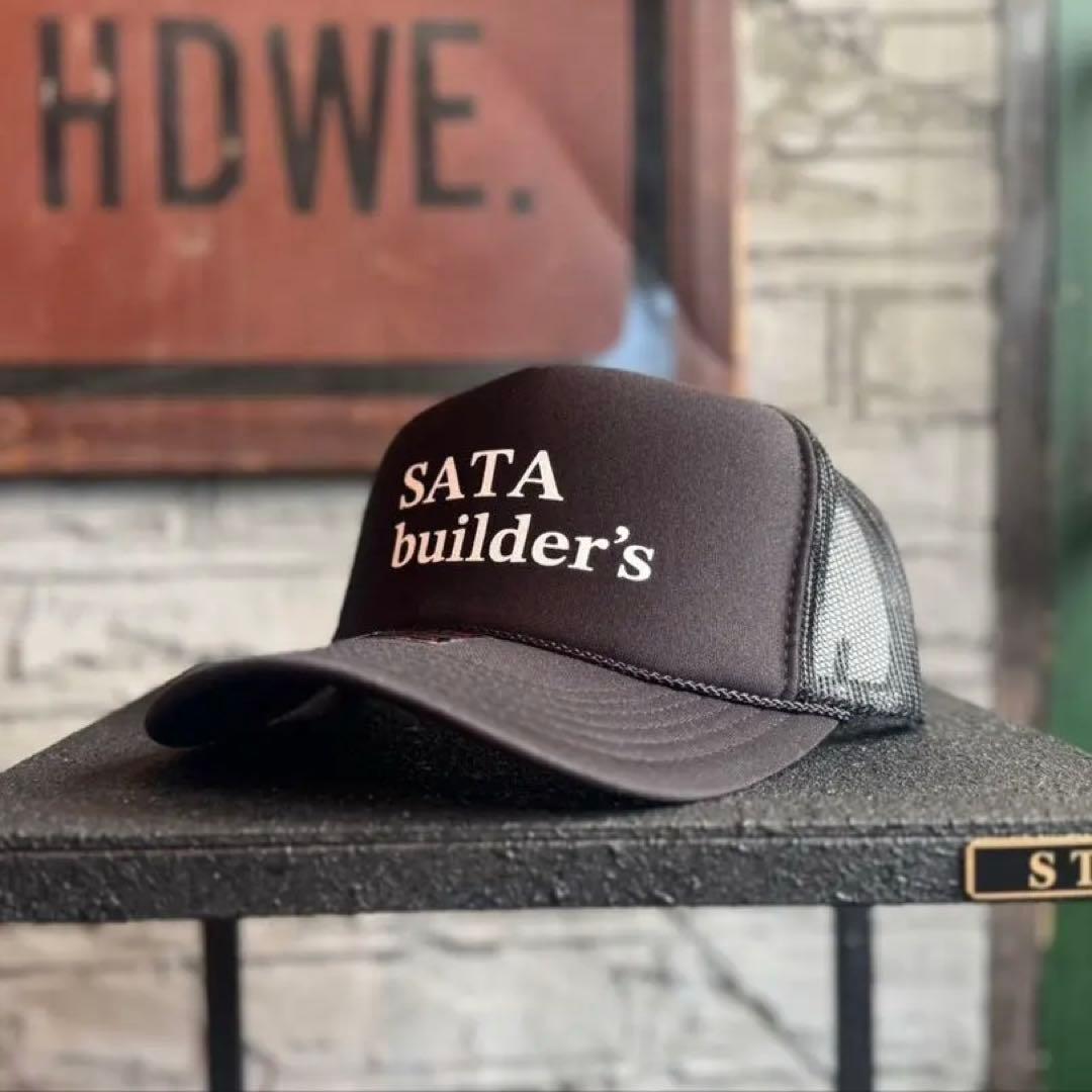 ワルボロ様専　佐田ビルダーズ　ブラック　メッシュ　キャップ　バットボーイズ