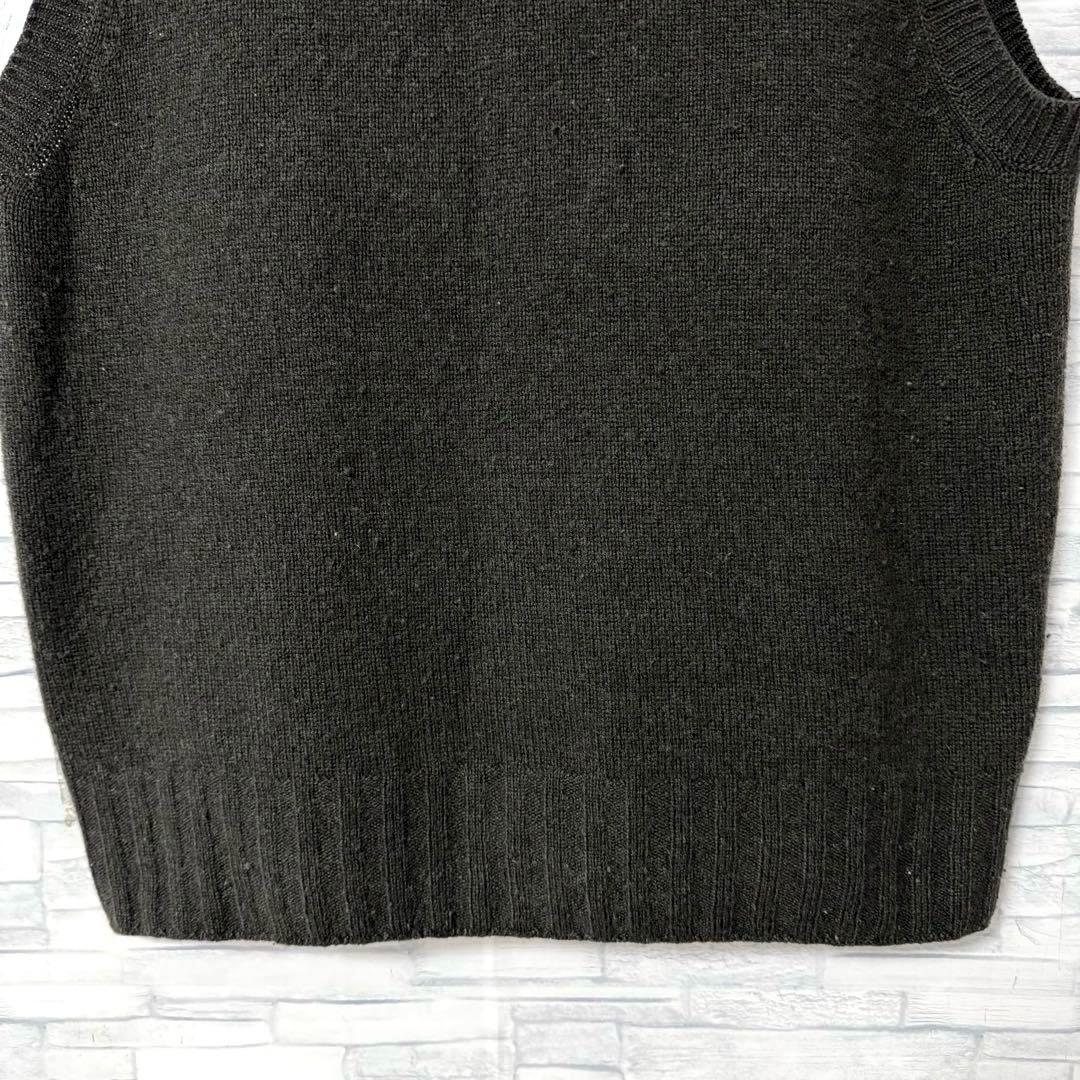 マーガレットハウエル タートルニットベスト タートルネック シルク・カシミヤ混