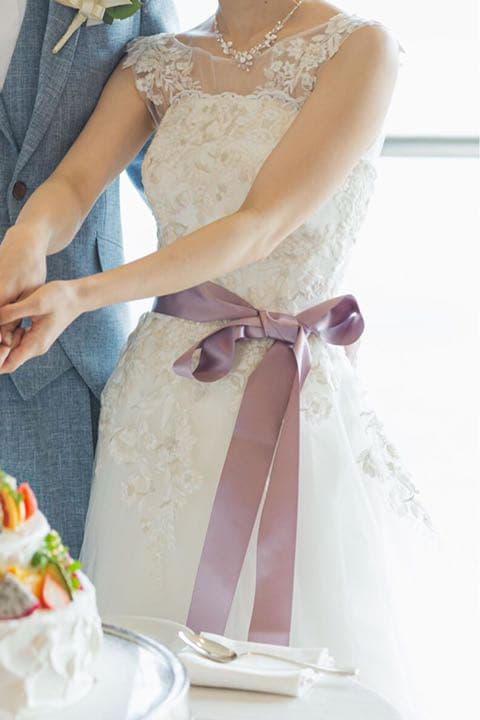 ウェディングドレス パーティードレス 結婚式 チュノアウェディング