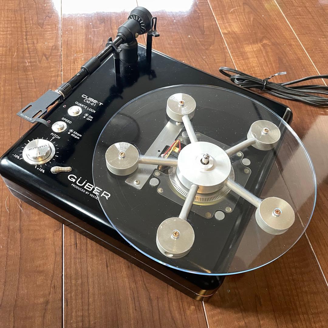 VESTAX GUBER CUBE-T CM-01 ターンテーブル