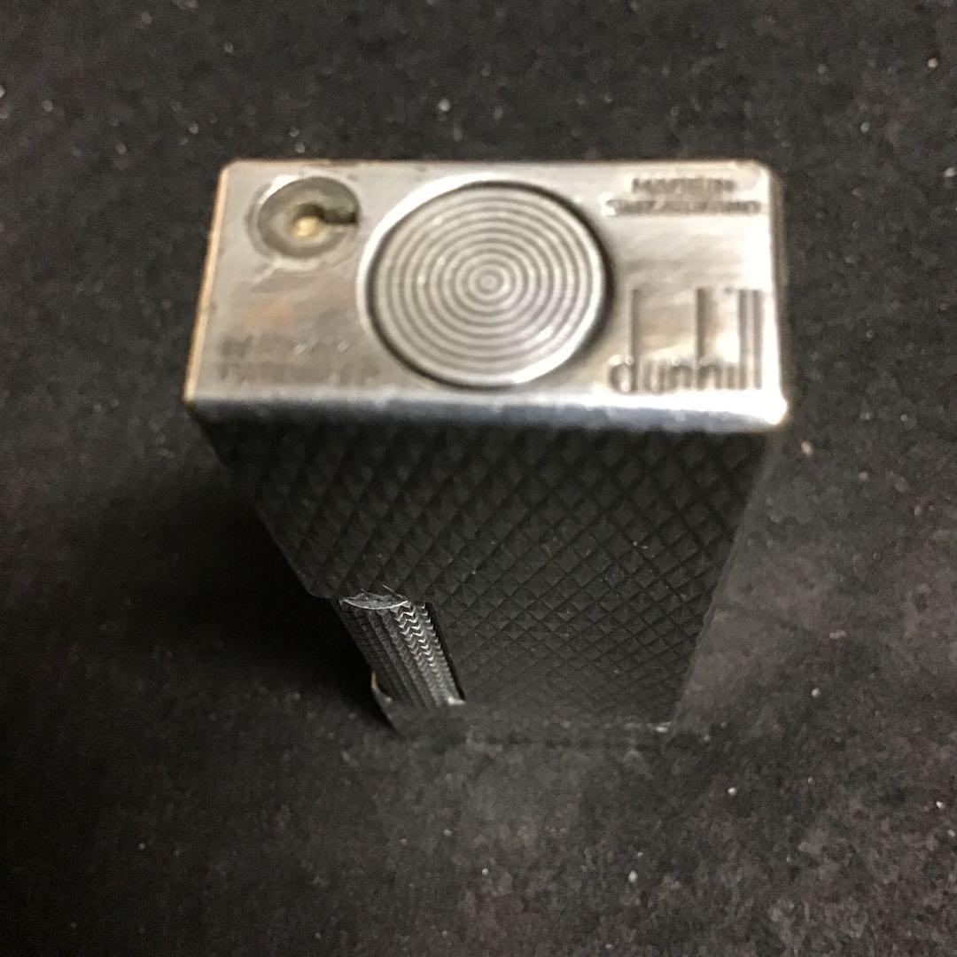 dunhill ダンヒル ローラ ライターシルバー色クロスカットオーバーホール済