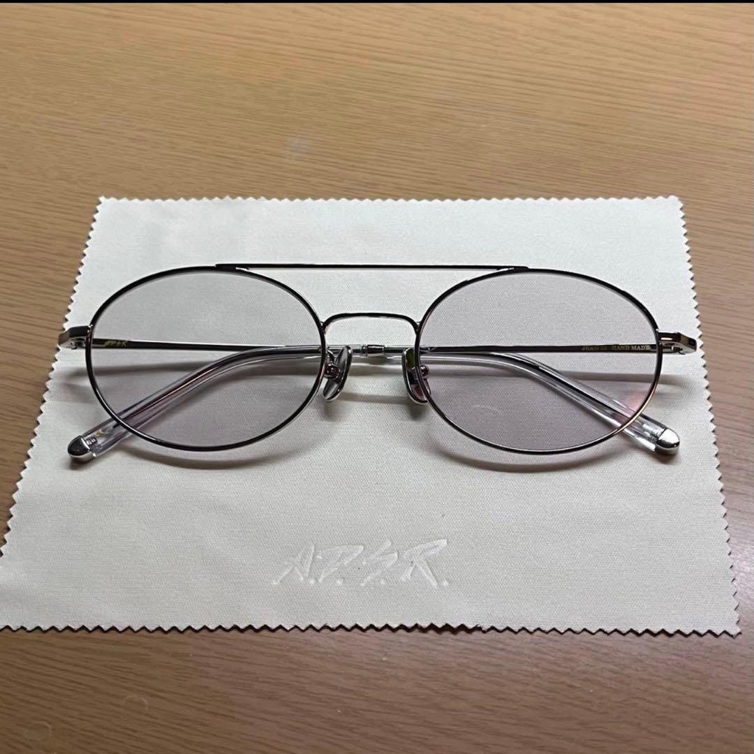 A.D.S.R. adsr JEAN 05 Clear Gray メガネ
