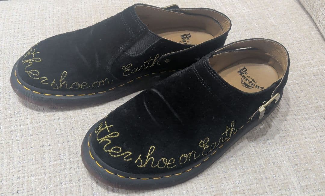美品　ドクターマーチン　サンダル　黒