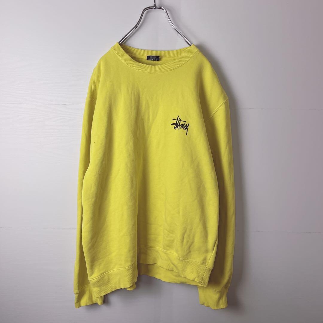 8*9様 stussy 裏起毛　バックプリント　スウェット　トレーナー　メンズ