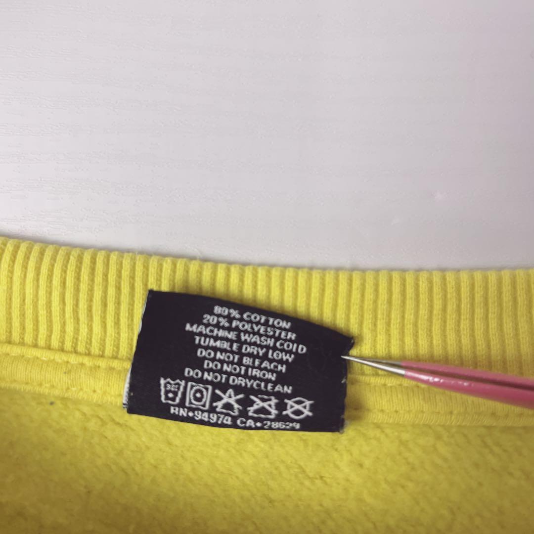 8*9様 stussy 裏起毛　バックプリント　スウェット　トレーナー　メンズ