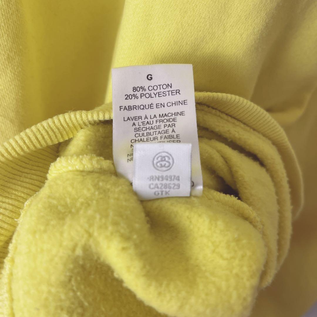 8*9様 stussy 裏起毛　バックプリント　スウェット　トレーナー　メンズ