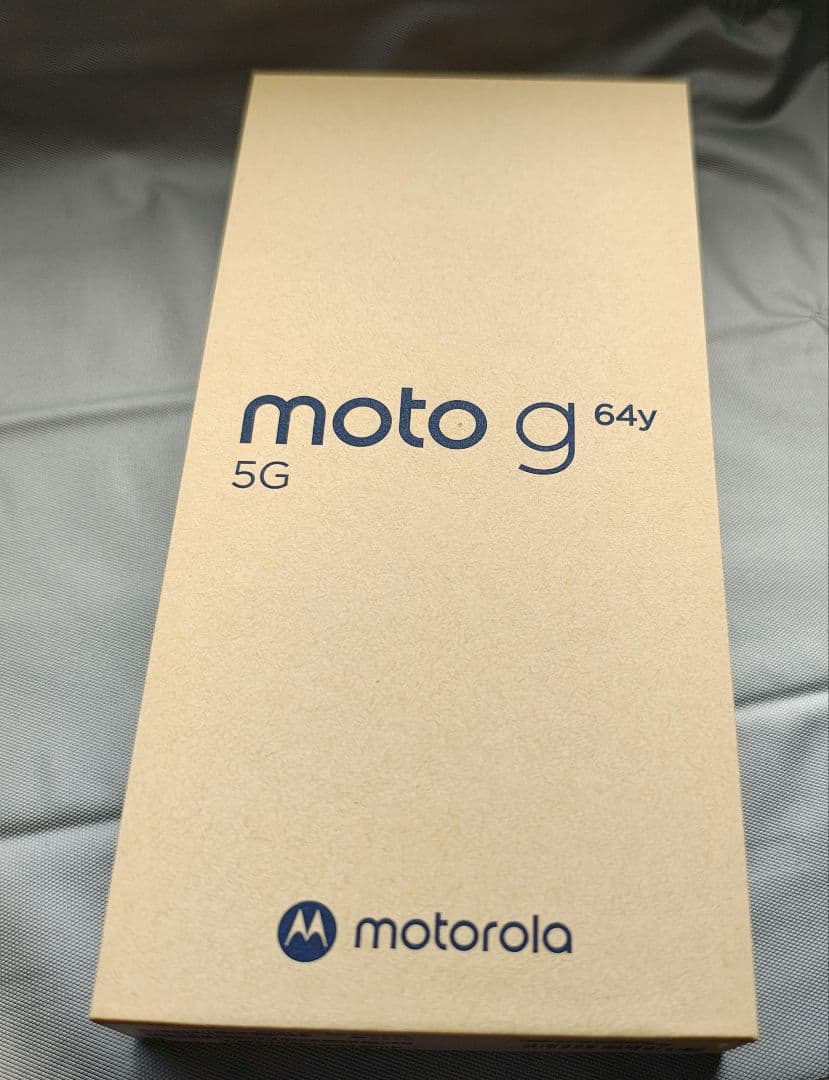 【新品】motorola moto g64y スペースブラック　SIMフリー