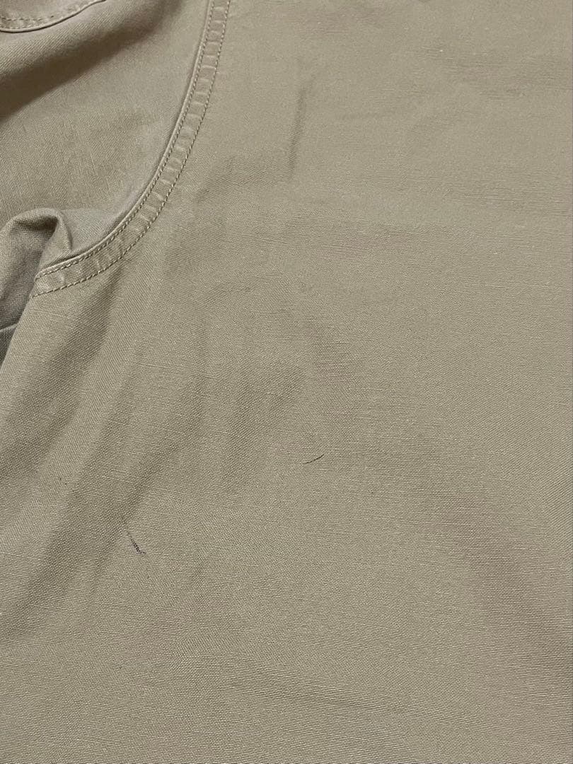 90s l.lbean vintage ベージュ カバーオールコーデュロイ襟 L