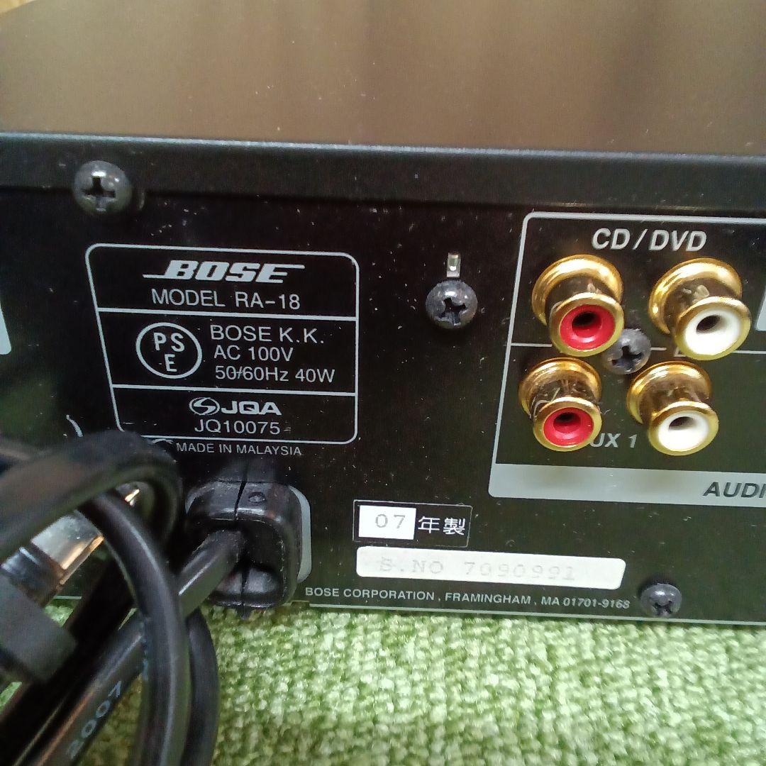 BOSE 5 Series III speaker system ＋RA-18⑦