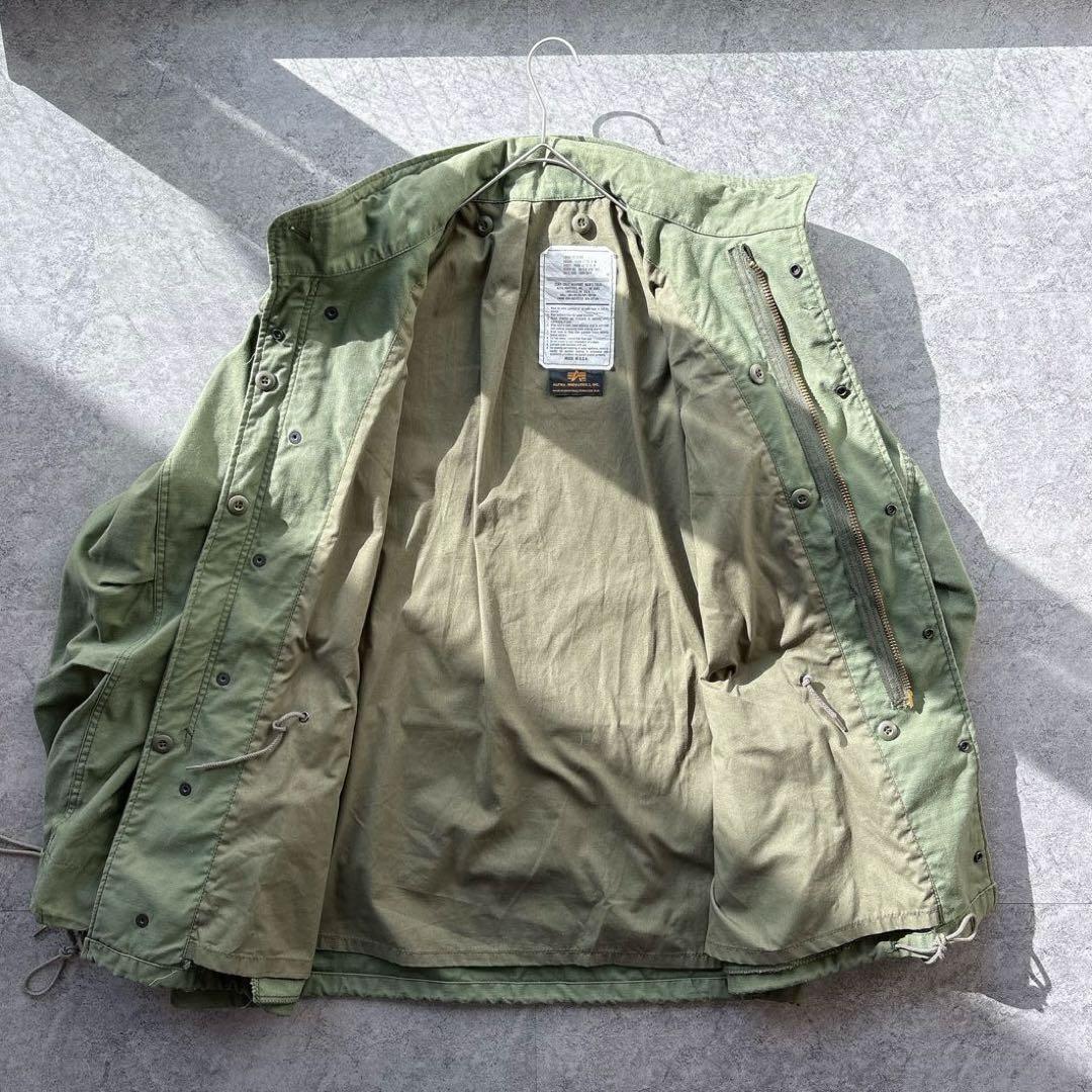 ALPHA M-65 USA製 L/R 実物同規格 COLD WEATHER