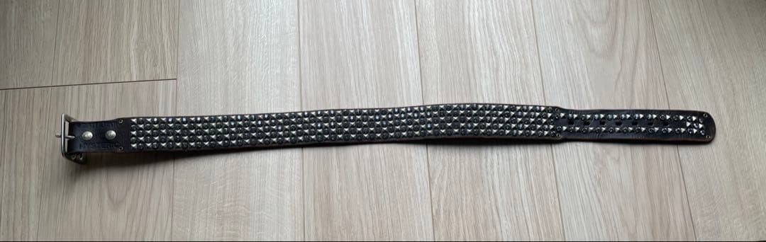 HYSTERIC スタッズレザーベルト