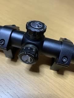 キルフラッシュ付き ライフルスコープ 可変ズーム