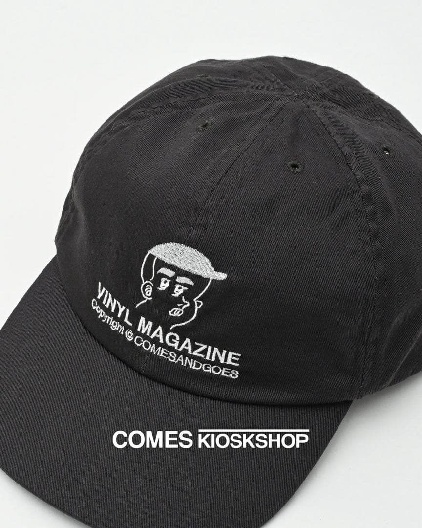 帽子 comesandgoes VINYL MAGAZINE CAP part.1