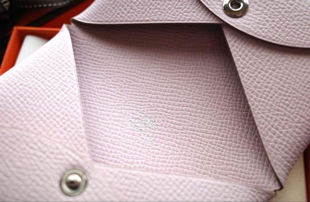 エルメス モーヴパール モーヴペール カルヴィ 名刺入れ