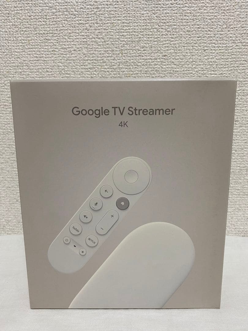 Google TV Streamer(4K) 有線LAN・WiFi対応