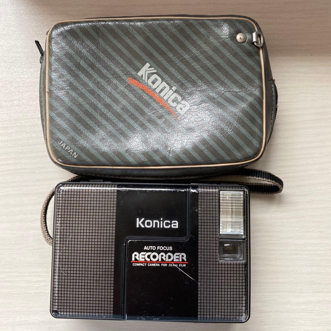 Konica RECORDER オートフォーカス コンパクトカメラ