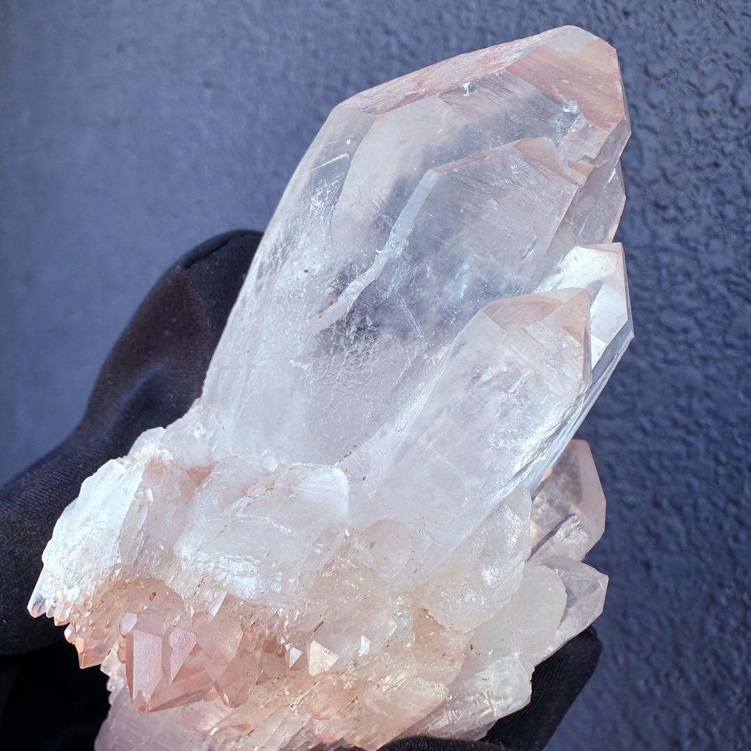 爆アレ❗️可愛いピンク♡超綺麗マダガスカル産パイナップルピンククラスターA1192