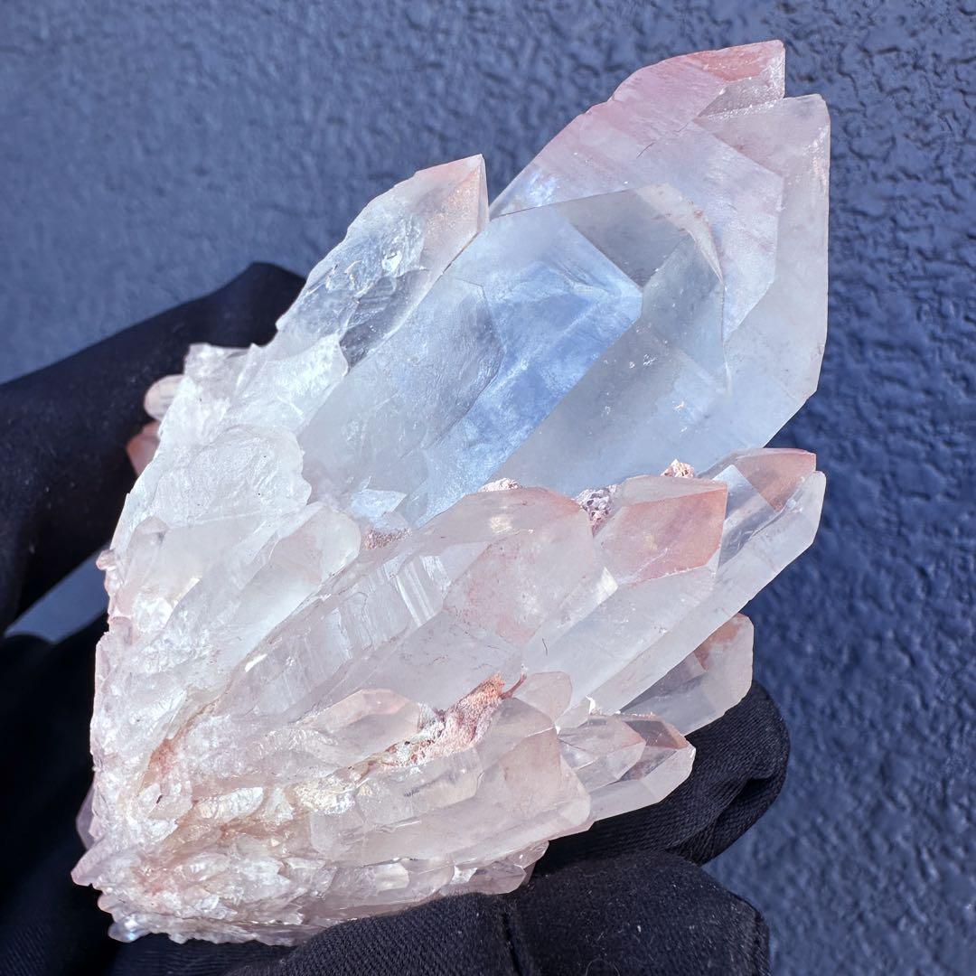 爆アレ❗️可愛いピンク♡超綺麗マダガスカル産パイナップルピンククラスターA1192