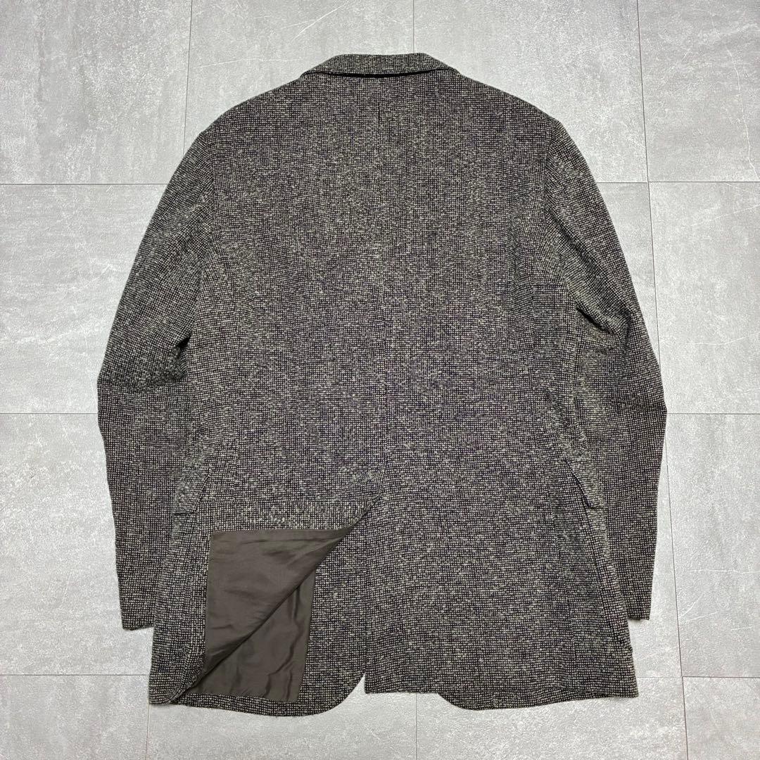 【極美品・大きいサイズ】J.PRESS ツイードジャケット アルパカ混 LL