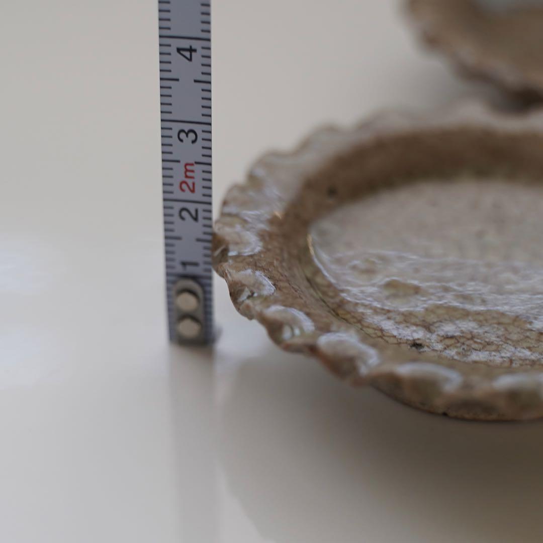 御深井焼　江戸後期頃　2枚組