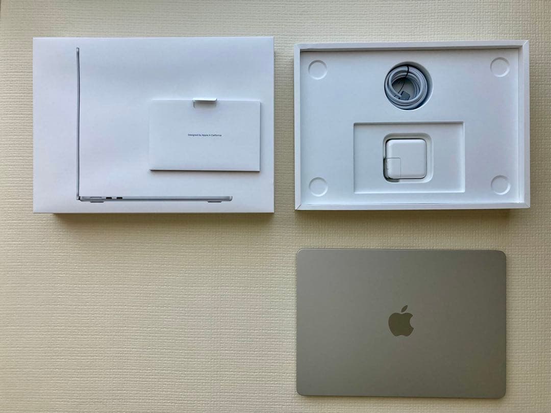 【美品】MacBookAir M2 シルバー