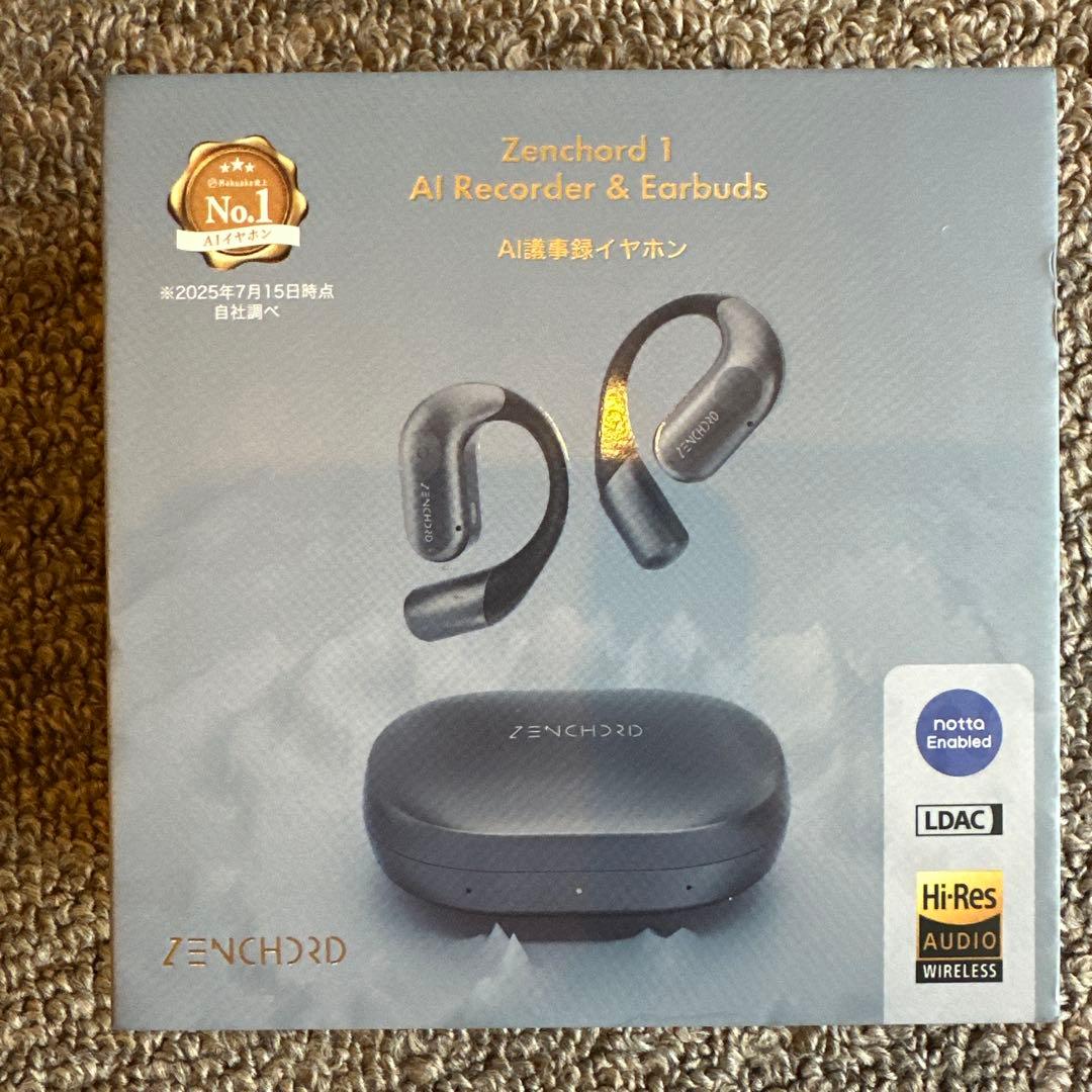 Zenchord 1 ワイヤレスイヤホン AI機能搭載