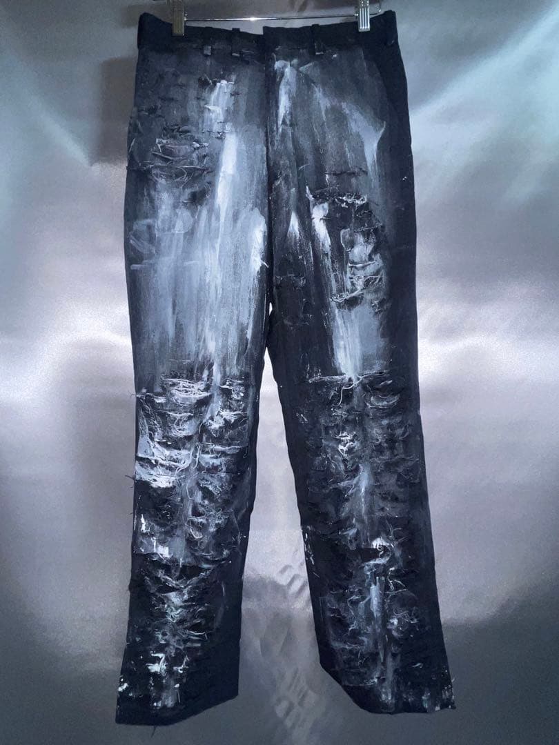 【専用】再構築　テーラード　セットアップ　ダメージ　ペイント加工