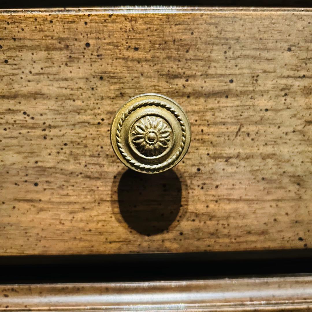 【良品】 コスガ 英国アンティークスタイル 花台 電話台