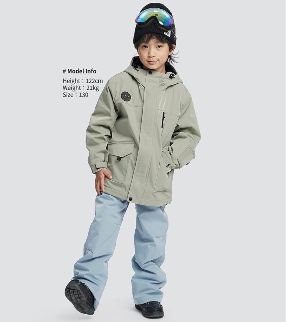 アクレイス スノーボードウェア スキーウェア 上下セット(160cm)