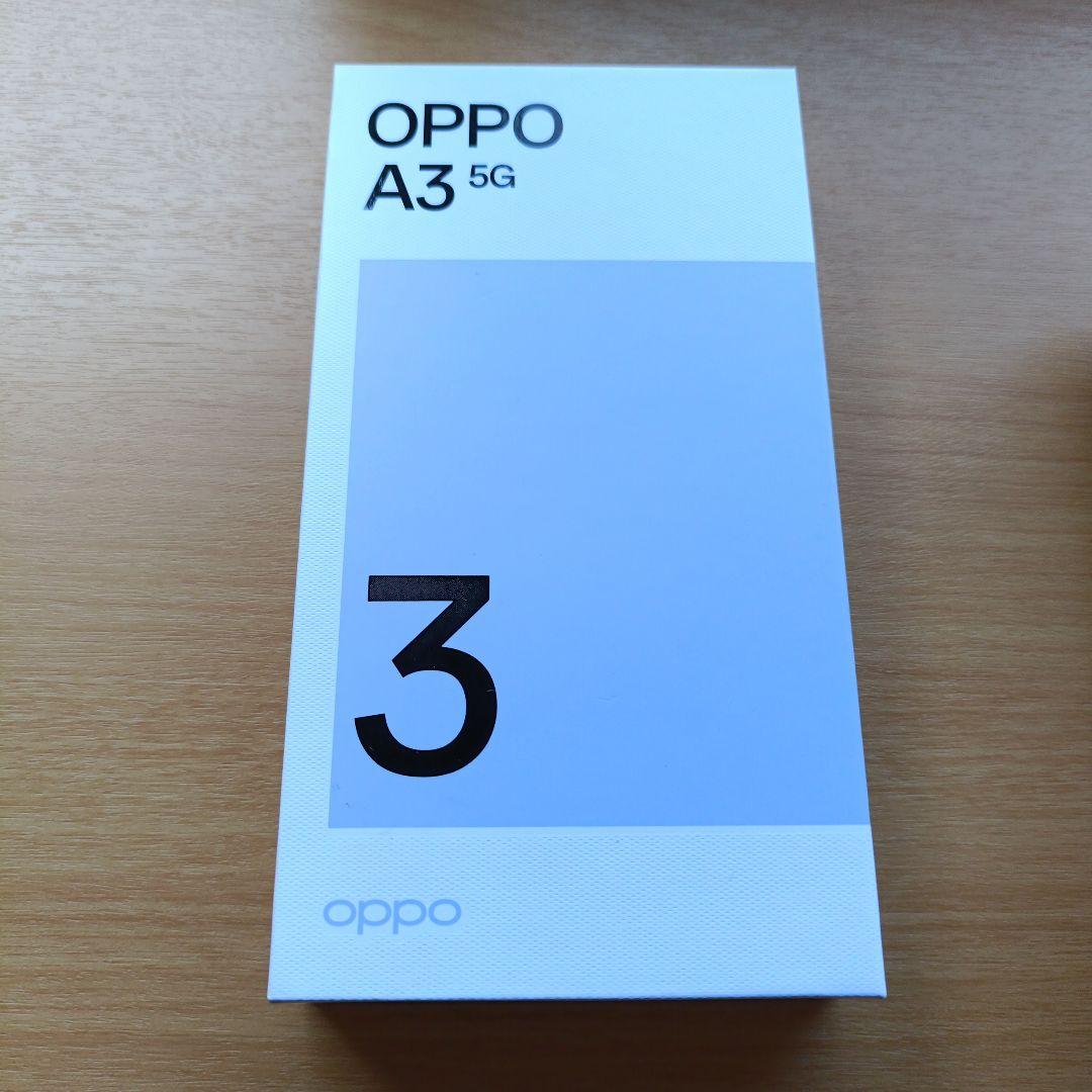 OPPO A3 5G 本体 ブラック