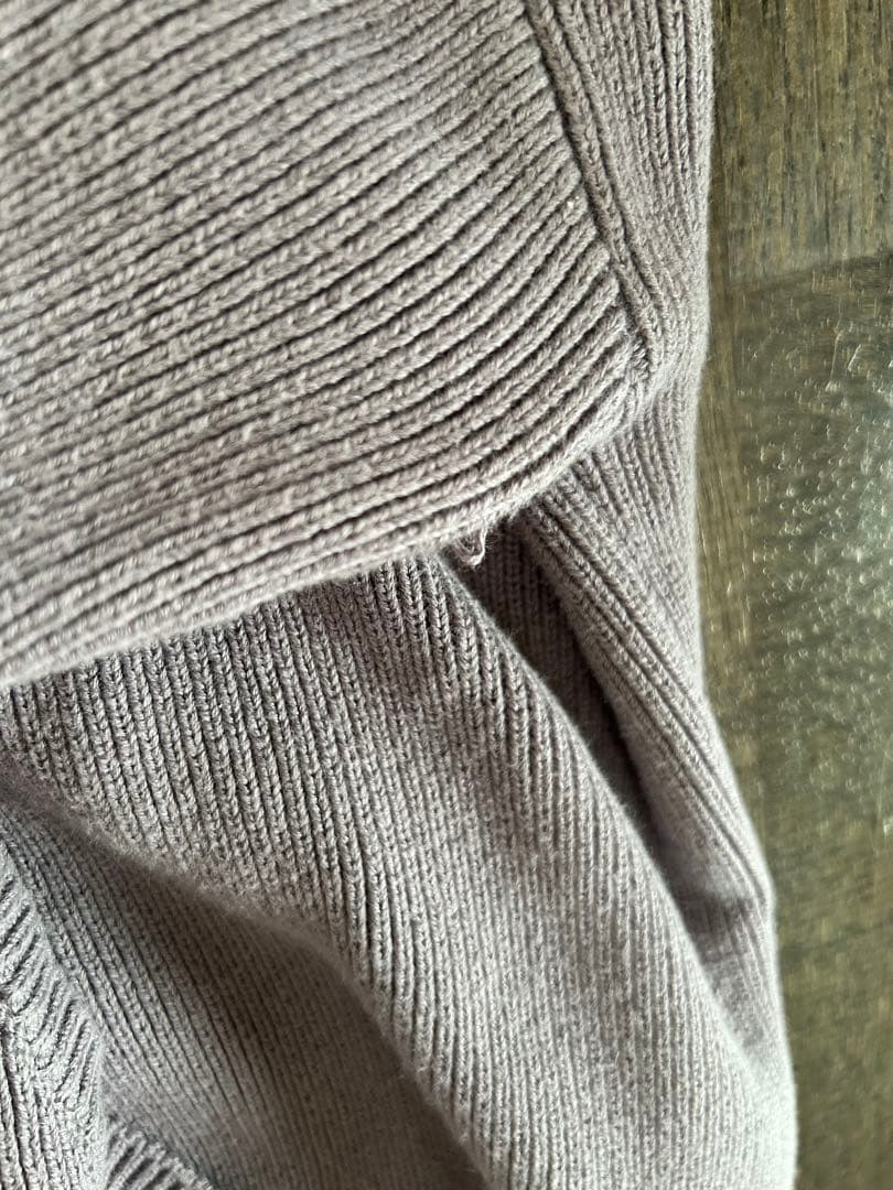 美品alo グレー Mサイズ ニットパーカー