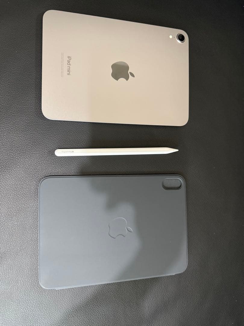 iPad mini A17 Pro、Apple Pencil pro、ケース