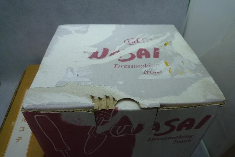 タキイ和裁電化鏝　ランプ付　和裁こて　和裁コテ　タキイ製　鏝２本付