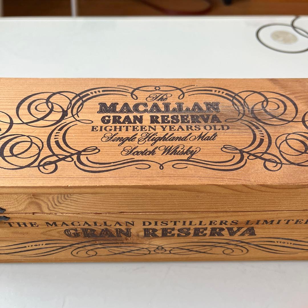 THE MACALLAN GRAN RESERVA 18年ウイスキーケース
