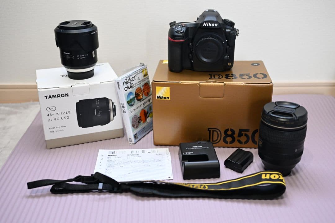 Nikon D850 豪華レンズ2本　オマケ追加