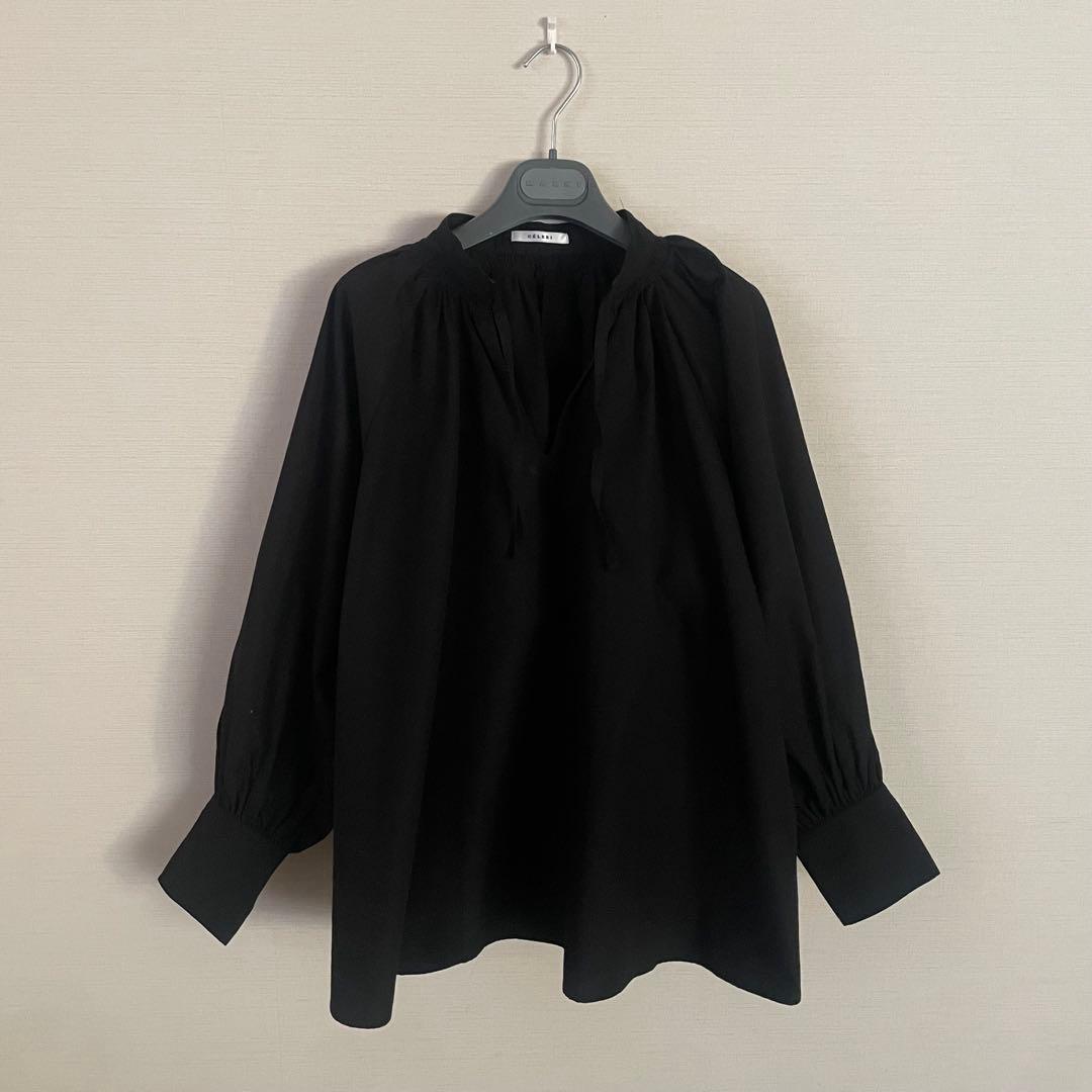 ドゥーズィエムクラス　CELERI セルリ　GATHERED ギャザードブラウス