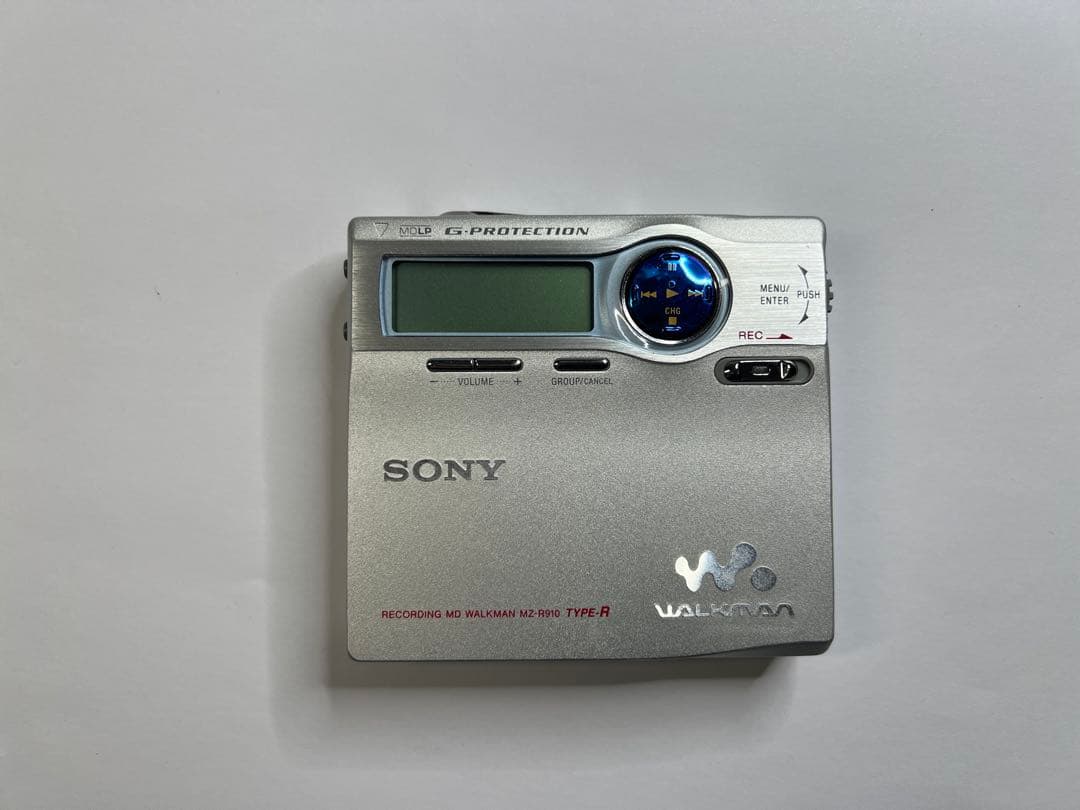 【美品】SONY ソニー MDウォークマン　MZ-R910 TYPE-R