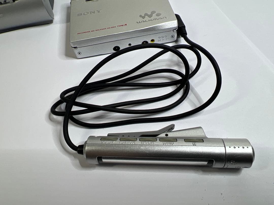 【美品】SONY ソニー MDウォークマン　MZ-R910 TYPE-R