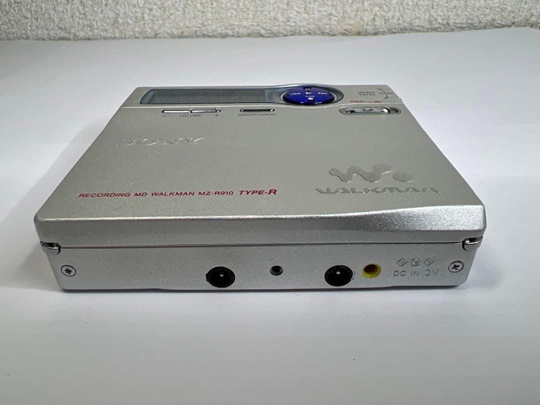【美品】SONY ソニー MDウォークマン　MZ-R910 TYPE-R